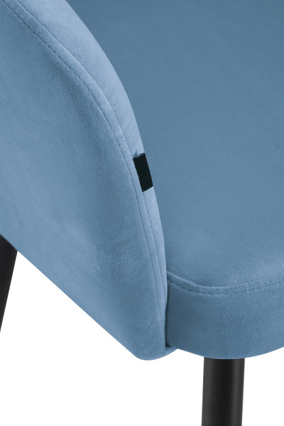 Изображение товара Стул Woodville Моншау крутящийся / 569582 (velutto 46/черный)