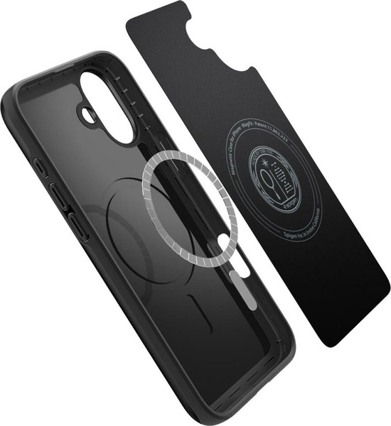 Изображение товара Чехол-накладка Spigen Thin Fit Mag Magsafe для iPhone 16 Plus / ACS08060 (черный)