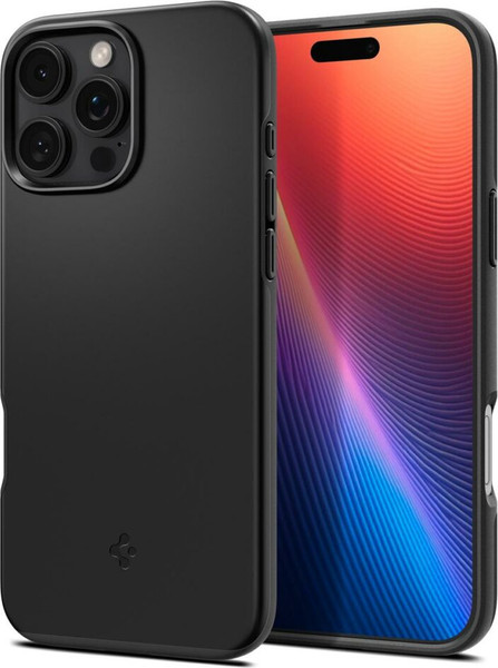 Изображение товара Чехол-накладка Spigen Thin Fit Mag Magsafe для iPhone 16 Pro / ACS08106 (черный)