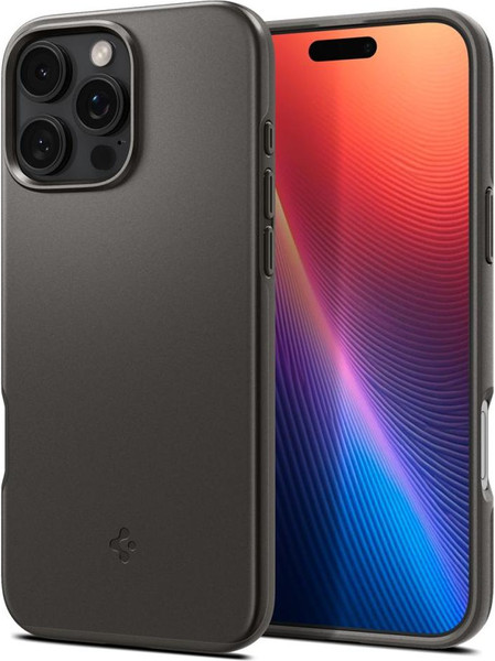Изображение товара Чехол-накладка Spigen Thin Fit Mag Magsafe для iPhone 16 Pro Max / ACS07979 (Gunmetal)