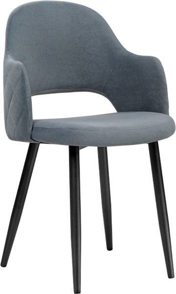 Изображение товара Стул Woodville Гутрид / 507226 (серый/черный)