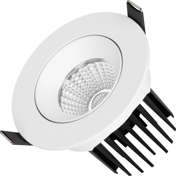 Изображение товара Точечный светильник Arlight MS-ATOLL-BUILT-TURN-R94-10W Warm3000 WH 60deg / 044603