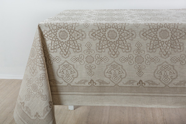 Изображение товара Скатерть Pole Kvetak (Беларускі лён) 153x205 24С16-ШР (133 Новгород-2 129/сорт 1)