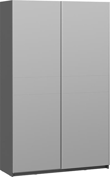 Изображение товара Шкаф-купе ТриЯ Оскар Т2 1400 / 271169 (ручка серебро/серый графит)