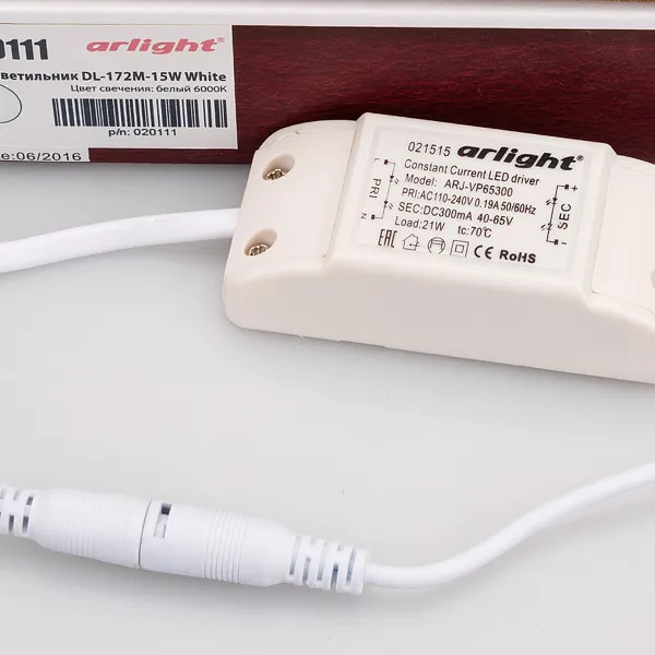 Изображение товара Точечный светильник Arlight DL-172M-15W White / 020111