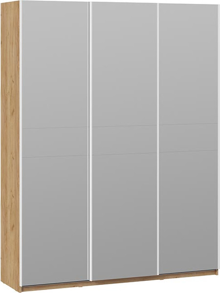 Изображение товара Шкаф-купе ТриЯ Оскар Т2 1800 / 271185 (ручка белая/дуб крафт золотой)