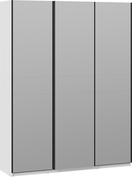 Изображение товара Шкаф-купе ТриЯ Оскар Т2 1800 / 271162 (ручка черная/белый снег)