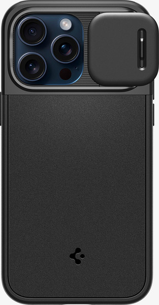 Изображение товара Чехол-накладка Spigen Optik Armor Mag Magsafe для iPhone 15 Pro Max / ACS06599 (черный)