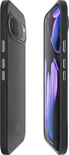 Изображение товара Чехол-накладка Spigen Enzo Aramid для Google Pixel 9 Pro XL / ACS07734 (черный матовый)