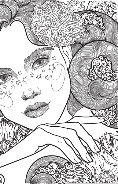 Изображение товара Раскраска-антистресс АСТ Сад цветочной феи (Андерсен Матильда)