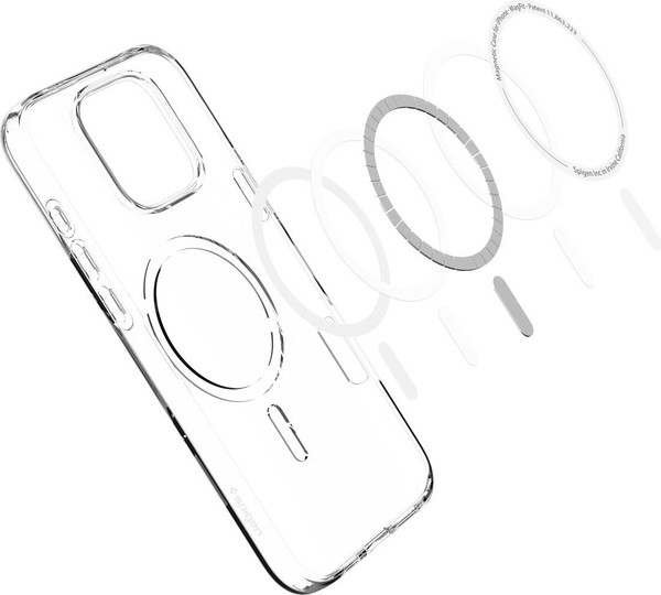 Изображение товара Чехол-накладка Spigen Liquid Crystal Mag Magsafe для iPhone 16 Pro Max / ACS08387 (Clear)