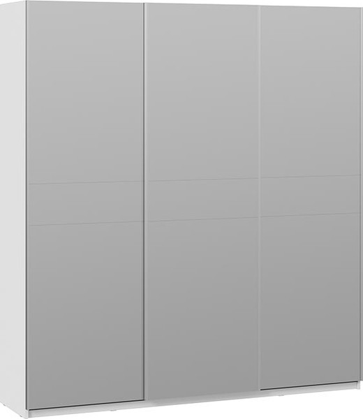 Изображение товара Шкаф-купе ТриЯ Оскар Т2 2100 / 271175 (ручка серебро/белый снег)