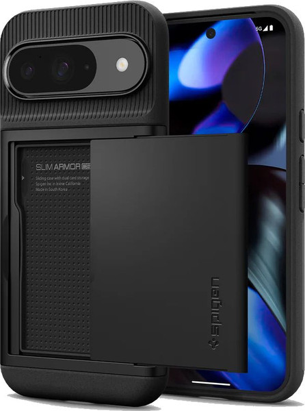 Изображение товара Чехол-накладка Spigen Slim Armor для Google Pixel 9/9 Pro / ACS07695 (черынй)