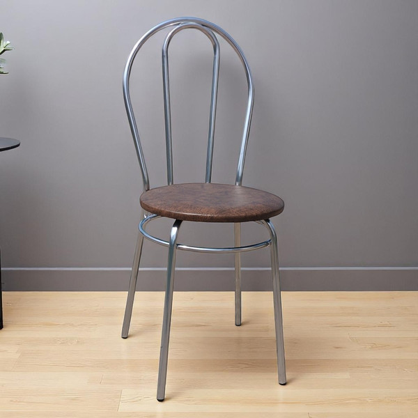 Изображение товара Стул Mio Tesoro Венский (орех/хром)