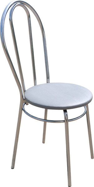 Изображение товара Стул Mio Tesoro Венский (серый/хром)