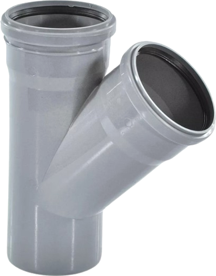 Изображение товара Тройник внутренней канализации МультиМирПласт Ду 110х110х45