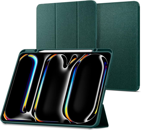 Изображение товара Чехол для планшета Spigen Urban Fit для Ipad Pro 13 7 2024 / ACS07763 (Midnight Green)