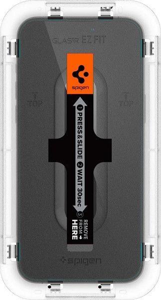 Изображение товара Набор защитных стекол для телефона Spigen Glas.tr Ez Fit для iPhone 14 Pro / AGL05214 (2шт, Clear)