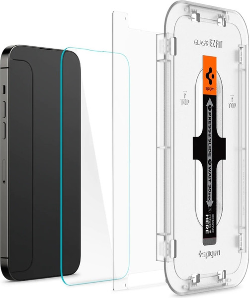 Изображение товара Набор защитных стекол для телефона Spigen Glas.tr Ez Fit для iPhone 14 Pro / AGL05214 (2шт, Clear)