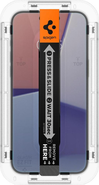 Изображение товара Защитное стекло для телефона Spigen Glas.tr Ez Fit для iPhone 15 / AGL07121 (Privacy)