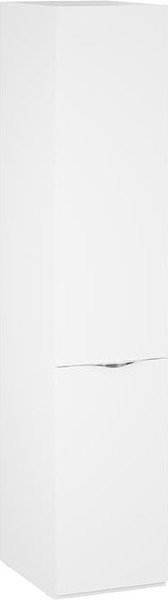 Изображение товара Шкаф-пенал ТриЯ Глосс 580 / СМ-319.07.001 (белый жемчуг/белый глянец)