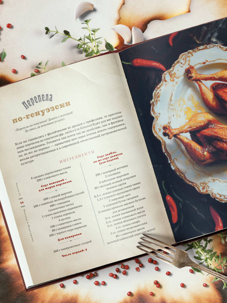 Изображение товара Книга ХлебСоль Мастер и Маргарита. Кулинарная вселенная культового романа (Волков Климент)