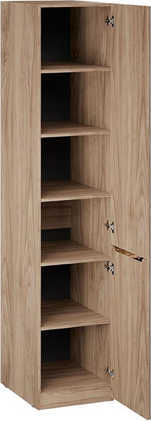 Изображение товара Шкаф-пенал ТриЯ Глосс 580 / СМ-319.07.001 (яблоня беллуно/cтекло графит матовый)