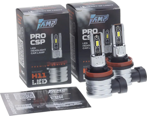 Изображение товара Автомобильная лампа AMP Pro CSP H11