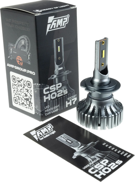Изображение товара Автомобильная лампа AMP Criolight CSP H02s H7