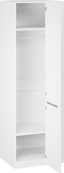 Изображение товара Шкаф ТриЯ Глосс 580 / СМ-319.07.006 (белый жемчуг/белый глянец)