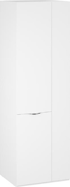 Изображение товара Шкаф ТриЯ Глосс 580 / СМ-319.07.006 (белый жемчуг/белый глянец)