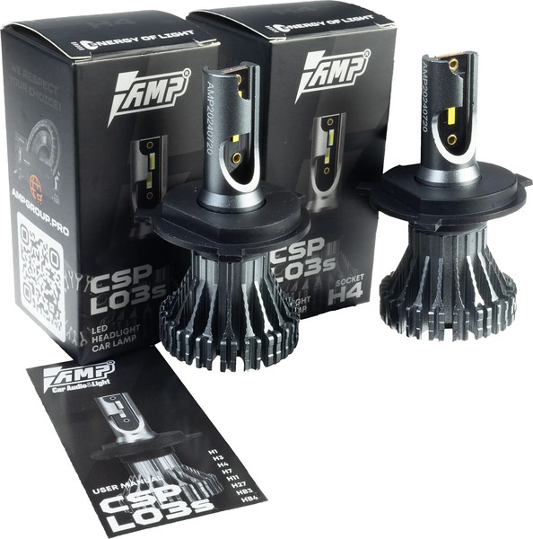 Изображение товара Автомобильная лампа AMP Criolight CSP L03s H4