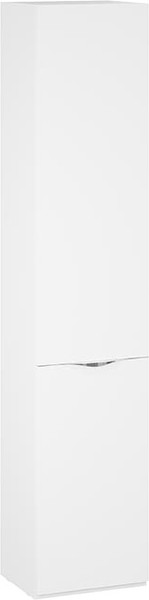 Изображение товара Шкаф-пенал ТриЯ Глосс 366 / СМ-319.07.011 (белый жемчуг/белый глянец)