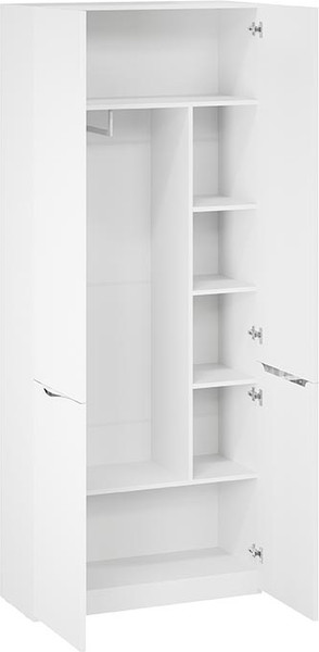 Изображение товара Шкаф ТриЯ Глосс 366 / СМ-319.07.013 (белый жемчуг/белый глянец)