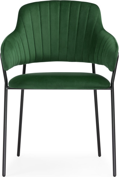 Изображение товара Стул Woodville Инклес / 483854 (темно-зеленый/черный глянец)