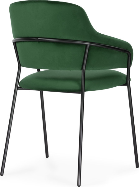 Изображение товара Стул Woodville Инклес / 483854 (темно-зеленый/черный глянец)