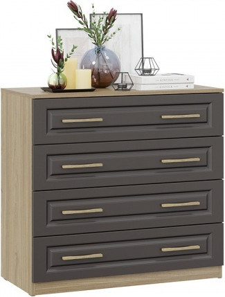 Изображение товара Комод ТриЯ Сэнди / 211.001.000 (вяз благородный/серый вулкан)