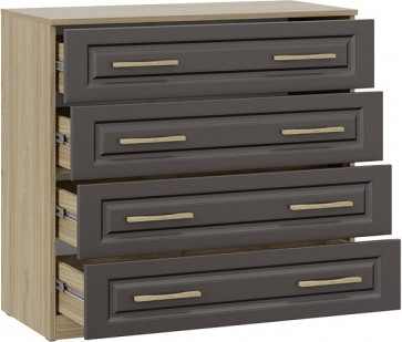 Изображение товара Комод ТриЯ Сэнди / 211.001.000 (вяз благородный/серый вулкан)