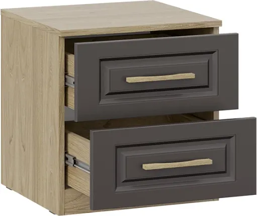 Изображение товара Прикроватная тумба ТриЯ Сэнди / 211.000.000 (вяз благородный/серый вулкан)