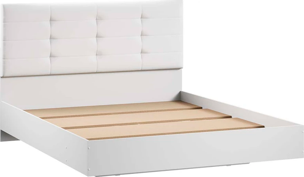 Изображение товара Двуспальная кровать ТриЯ Бетта Тип 3 160x200 / 413.003.000 (белый снег/белый)