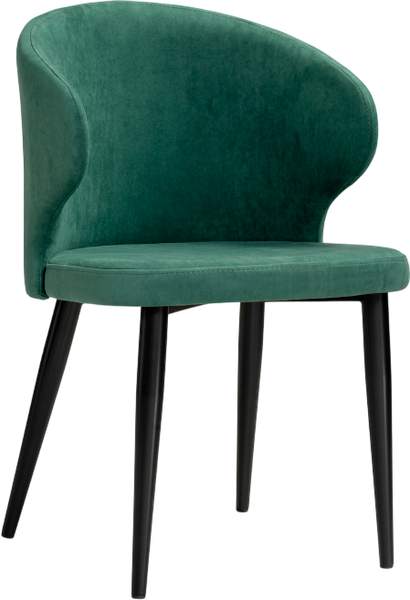 Изображение товара Стул Woodville Алсисар / 469974 (катания изумруд/черный)