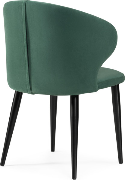 Изображение товара Стул Woodville Алсисар / 469974 (катания изумруд/черный)