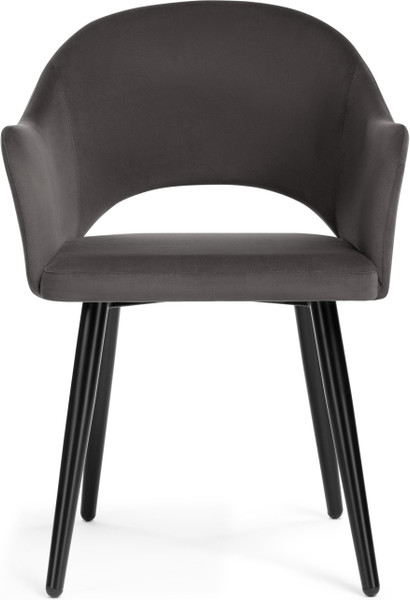 Изображение товара Стул Woodville Апри / 464178 (графитовый/черный глянец)