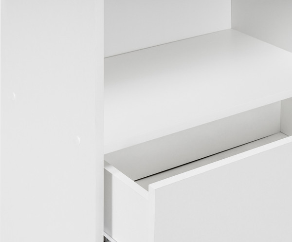 Изображение товара Стеллаж Woodville Мадера М600 / 520931 (белый)