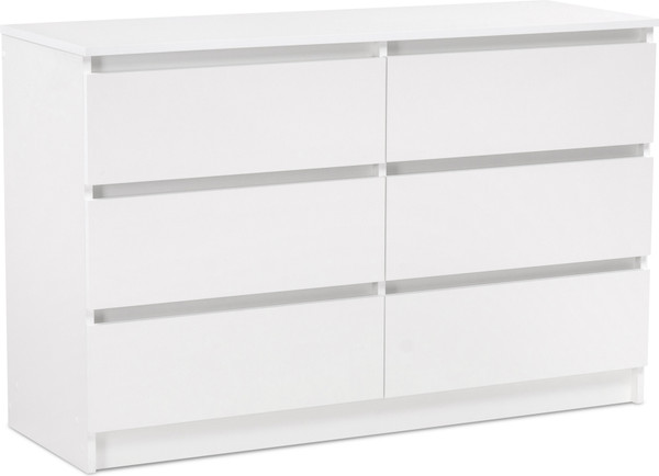 Изображение товара Комод Woodville Мадера К6М / 497489 (белый)
