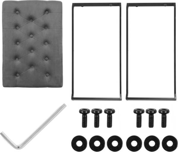 Изображение товара Табурет Woodville German / 15542 (dark grey/black)