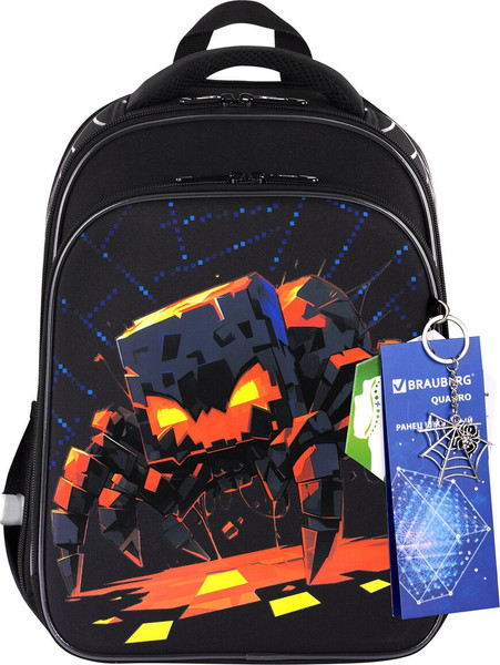 Изображение товара Школьный рюкзак Brauberg Quadro. Fire Spider / 273106