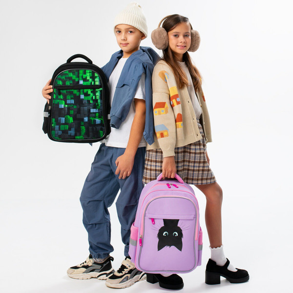 Изображение товара Школьный рюкзак Brauberg Favour. Hide And Seek / 273122