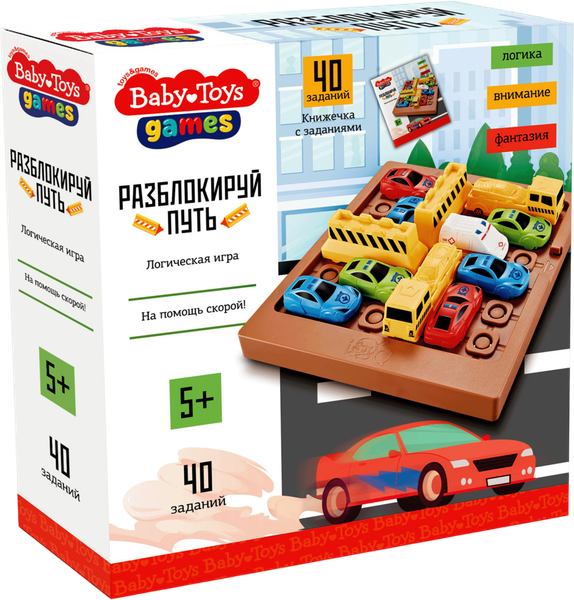 Изображение товара Игра-головоломка Baby Toys Разблокируй путь / 70036