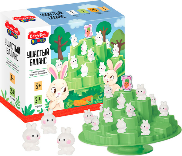 Изображение товара Настольная игра Baby Toys Ушастый баланс / 70050